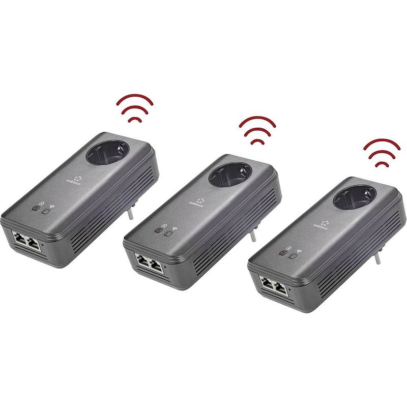 Foto van Renkforce pl1200d ac starter network wifi-accesspoint network kit 1.2 gbit/s