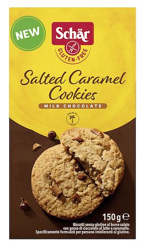 Foto van Schar salted caramel cookies glutenvrij