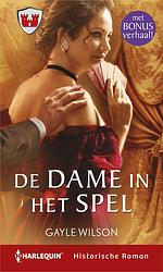 Foto van De dame in het spel ; een onschuldig hersenspinsel (2-in-1) - gayle wilson - ebook