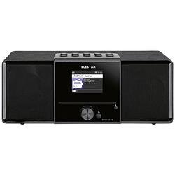 Foto van Telestar dira s 32i cd internetradio met cd-speler dab+, internet, vhf (fm) cd, bluetooth, wifi, usb opnamefunctie, incl. afstandsbediening, wekfunctie zwart