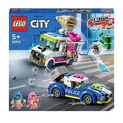 Foto van Lego city ijswagen politieachtervolging - 60314