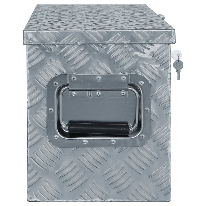 Foto van The living store aluminium trailerbox - 80.5 x 22 cm - roestbestendig - duurzaam