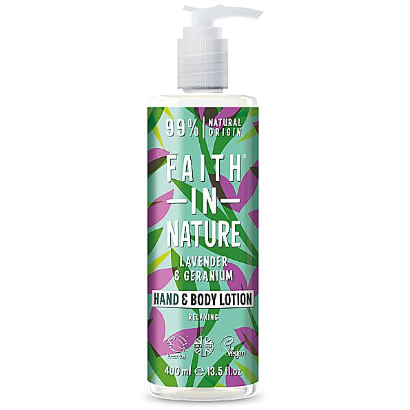 Foto van Faith in nature lavendel hand & bodylotion