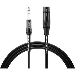 Foto van Warm audio pro series instrumenten aansluitkabel [1x jackplug male 6,3 mm - 1x jackplug male 6,3 mm] 1.50 m zwart