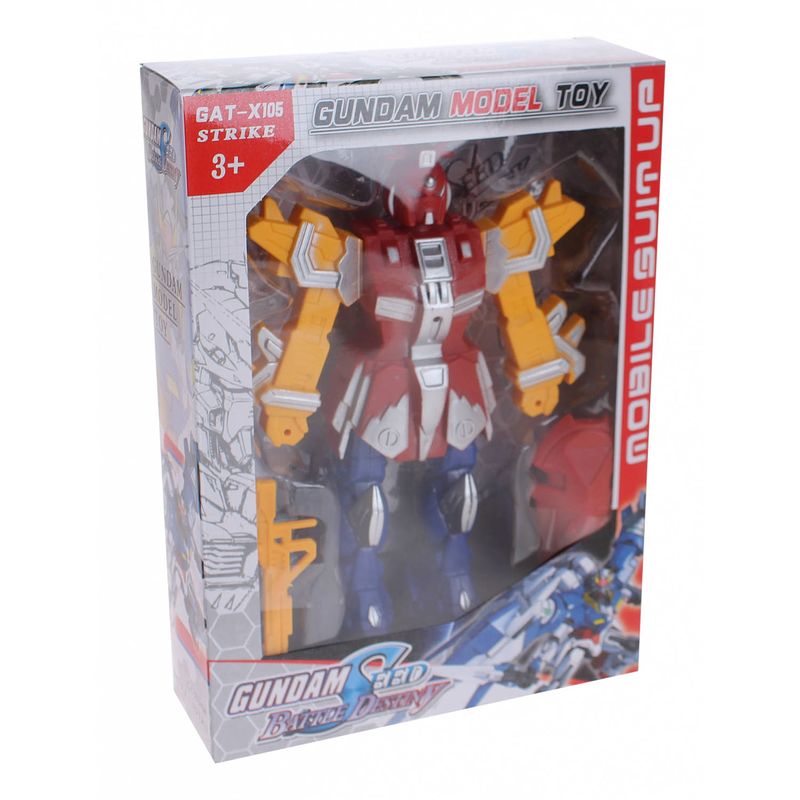 Foto van Lg-imports gat-x105 strike gundam speelfiguur 22 cm rood