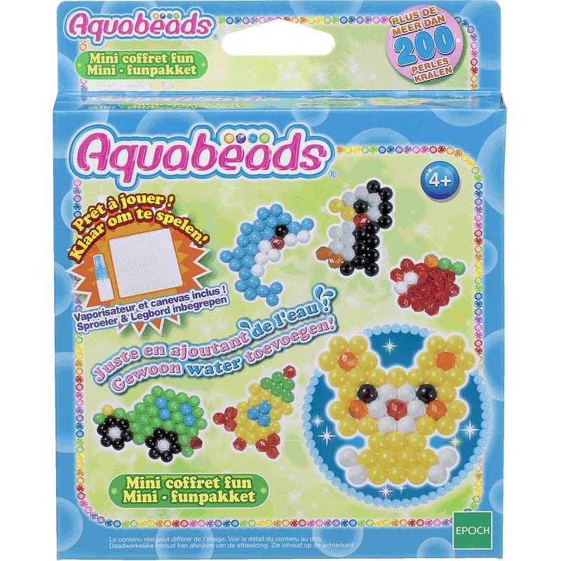 Foto van Funpakket mini aquabeads - hobbykralen aquabeads