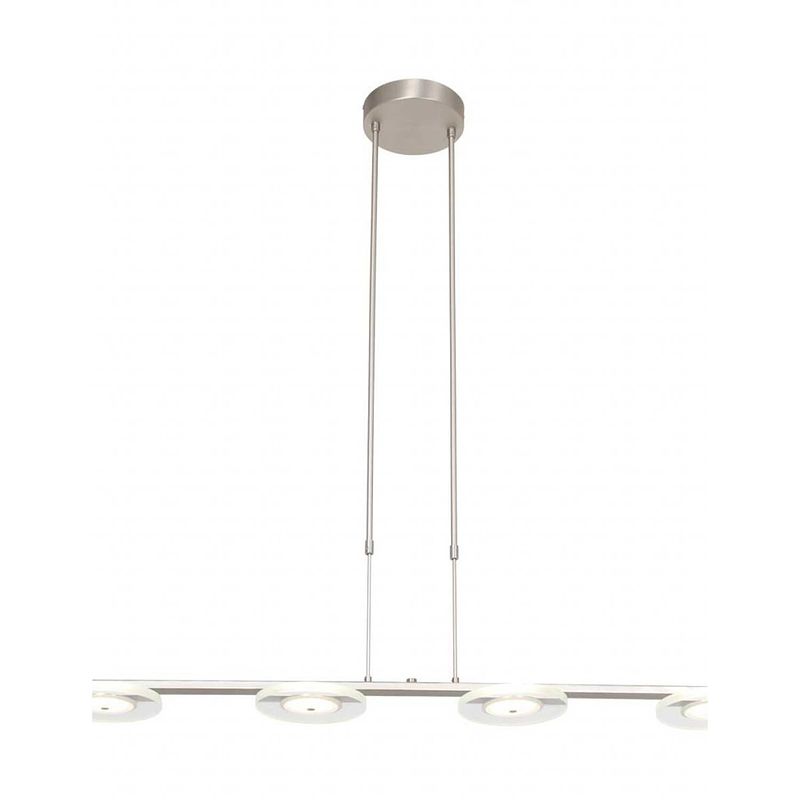 Foto van Steinhauer turound hanglamp - ingebouwd (led) - staal en transparant