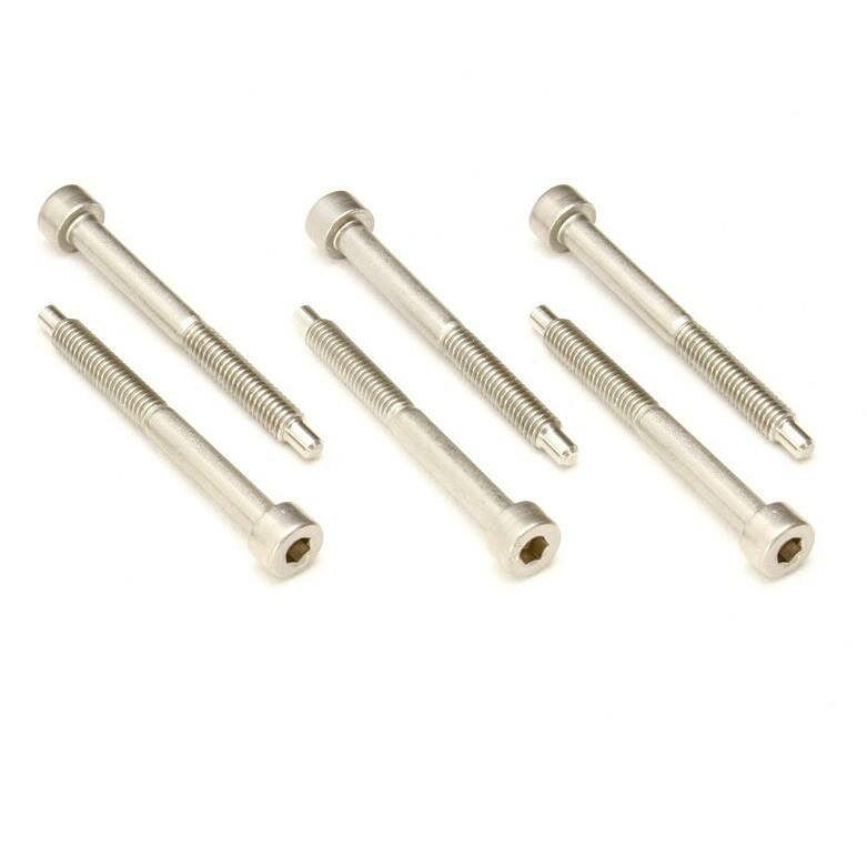 Foto van Floyd rose froslsssp original string lock screws stainless steel (set van 6 stuks)