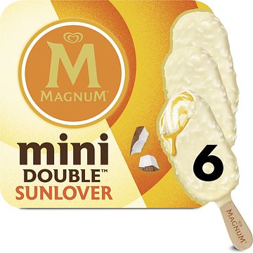 Foto van Magnum mini ijs double sunlover 6 x 55ml bij jumbo