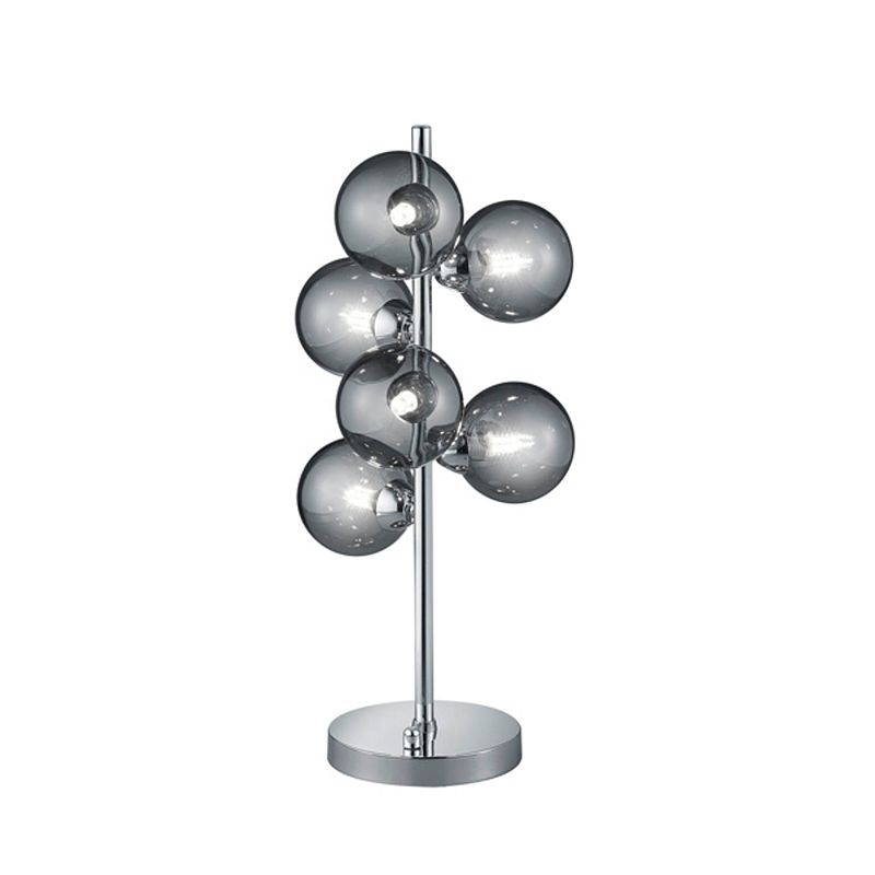 Foto van Moderne tafellamp alicia - metaal - chroom