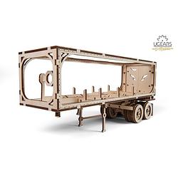 Foto van Ugears houten modelbouw - heavy boy truck trailer vm-03