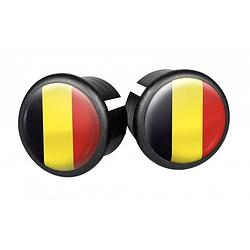 Foto van Velox stuurdoppen belgië 20 mm geel/zwart/rood
