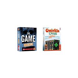 Foto van Spellenbundel - kaartspel - 2 stuks - the game extreme & qwirkle