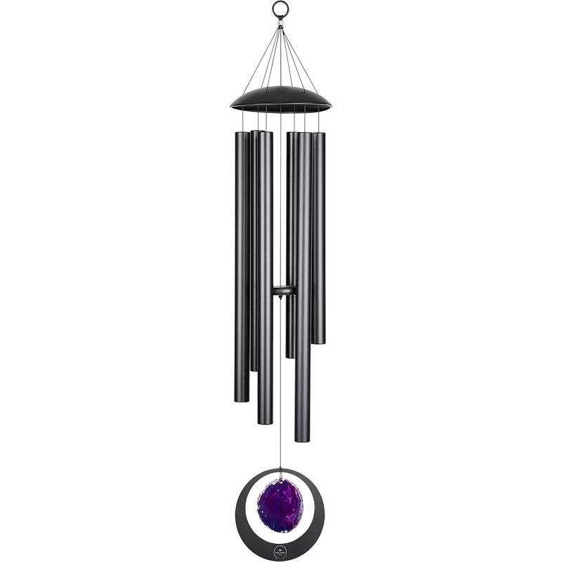 Foto van Meinl sonic energy purple agate meditation chimes zwart