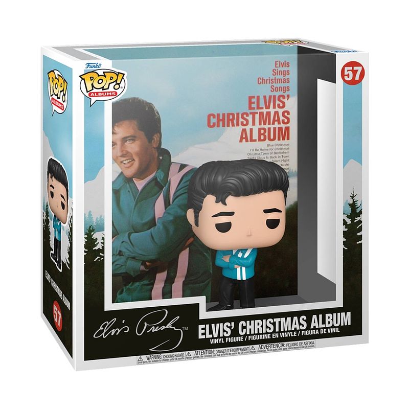 Foto van Pop albums: elvis xmas album - funko pop #57