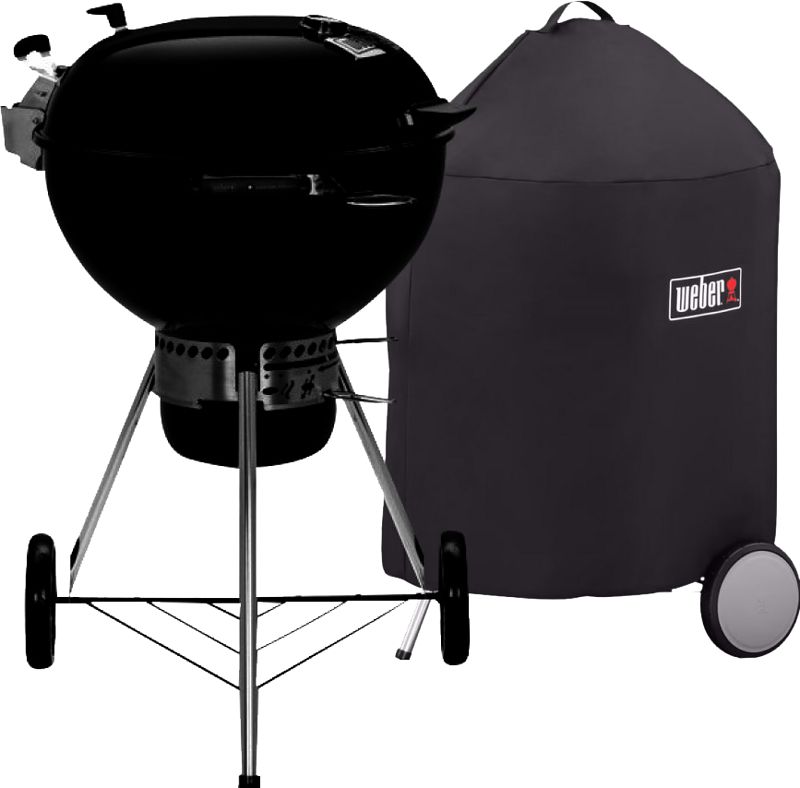 Foto van Weber master touch premium se e-5775 zwart met sear grate + hoes