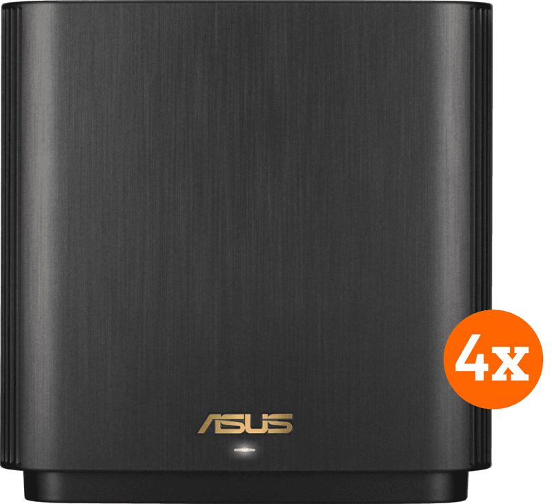 Foto van Asus zenwifi xt9 mesh wifi (4-pack zwart)