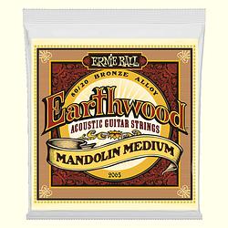 Foto van Ernie ball 2065 earthwood mandolin medium snaren