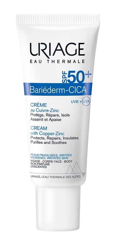 Foto van Uriage bariéderm cica cream spf50