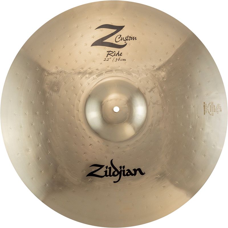 Foto van Zildjian z40122 z custom ride brilliant 22 inch ride bekken