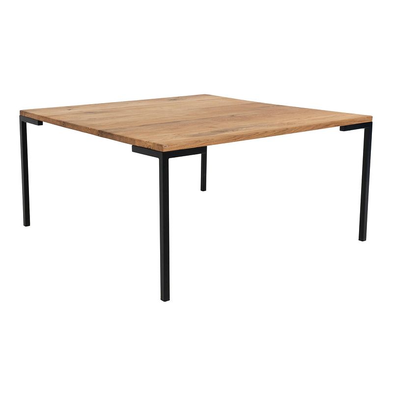 Foto van House nordic lugano koffietafel - salontafel in geoliede eik 90x90 cm