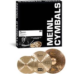 Foto van Meinl a-cs6 artist'ss choice cymbal set mike johnston bekkenset 15-20-21