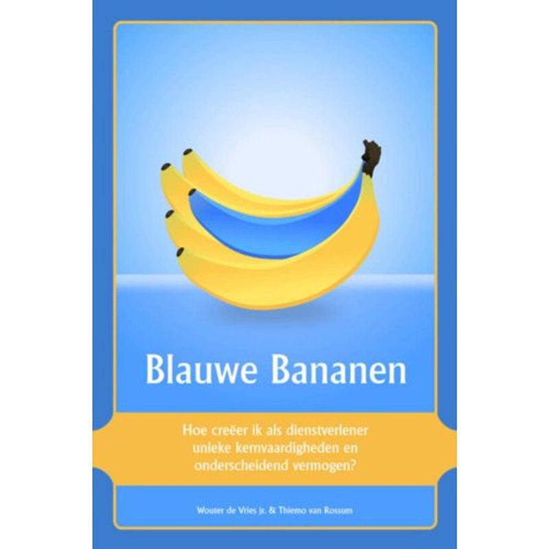 Foto van Blauwe bananen