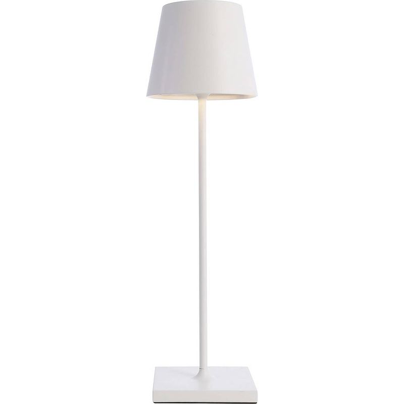 Foto van Deko light 346011 sheratan i dim tafellamp voor buiten 2.2 w warmwit wit