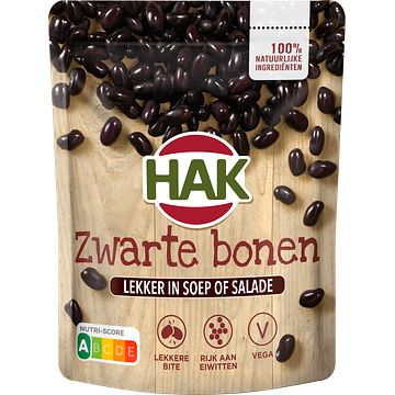 Foto van Hak zwarte bonen 225g bij jumbo