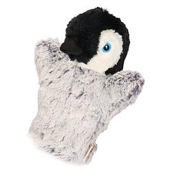 Foto van Pluche handpop knuffel pinguin 22 cm - handpoppen