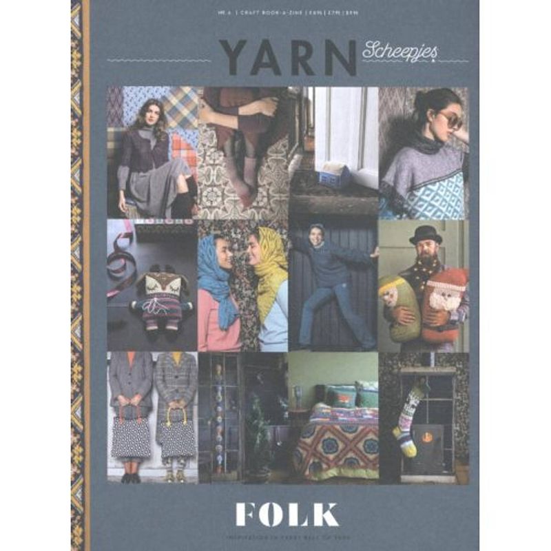 Foto van Scheepjes yarn bookazine folk uk - yarn