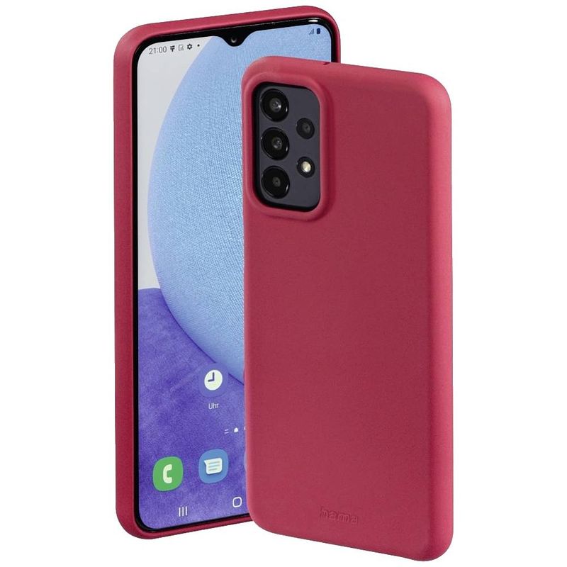 Foto van Hama finest feel cover samsung rood