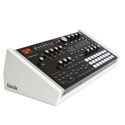 Foto van Fonik audio innovations original stand white voor asm hydrasynth