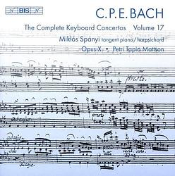 Foto van C.p.e. bach: complete keyboard concertos, volume 17 - cd (7318590016879)