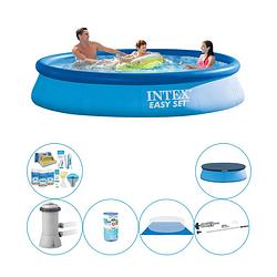 Foto van Intex easy set rond 366x76 cm - zwembad inclusief accessoires