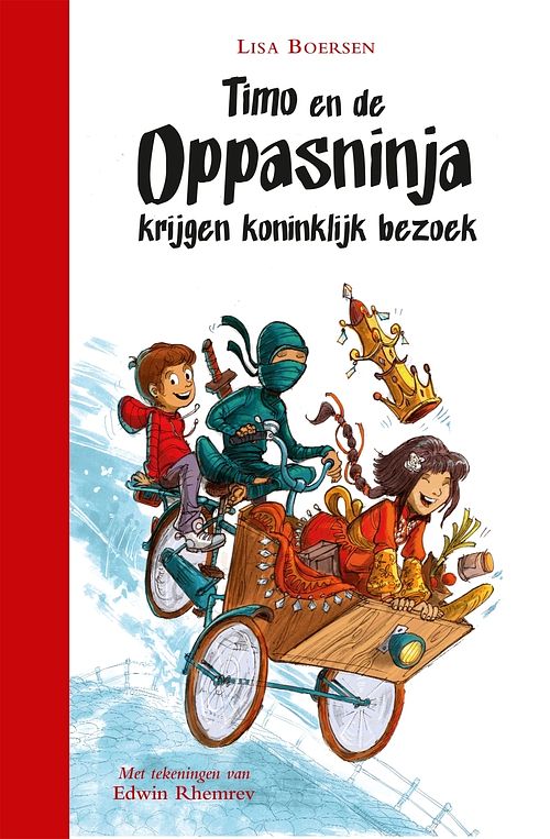 Foto van Timo en de oppasninja krijgen koninklijk bezoek - lisa boersen - ebook (9789025766764)