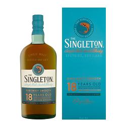 Foto van The singleton of dufftown 18 years 70cl whisky + giftbox