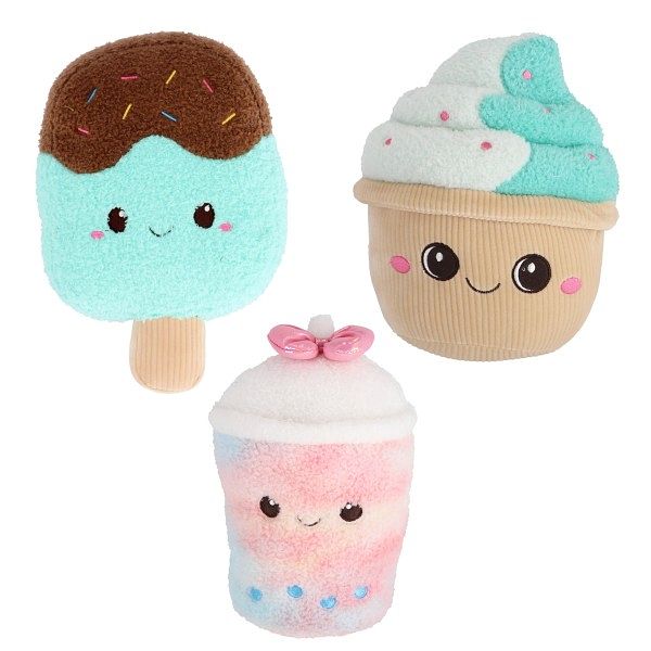 Foto van Pluchiez ijs / cupcake / bubbletea pluche