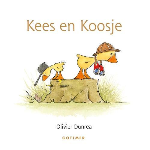 Foto van Kees en koosje - olivier dunrea - kartonboekje;kartonboekje (9789025776527)