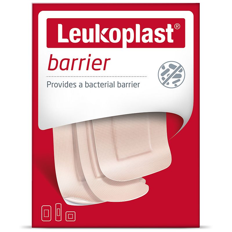 Foto van Leukoplast barrier assortiment wondpleister