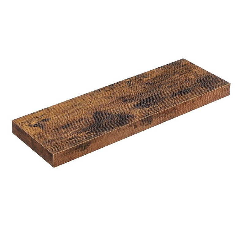 Foto van Ibella living zwevende wandplank hangende boekenplank 60 x 20 x 3,8 cm