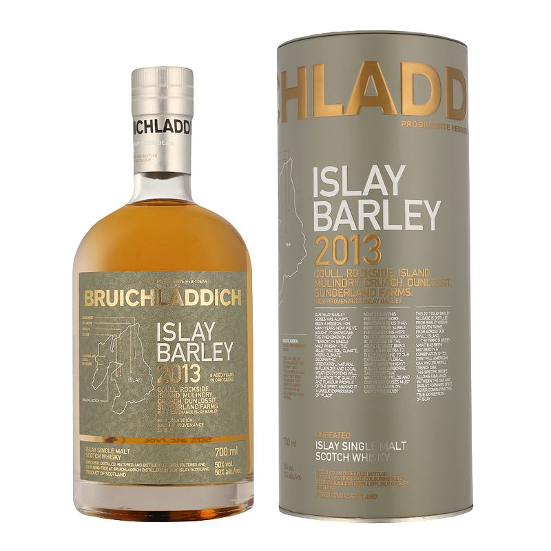 Foto van Bruichladdich islay barley 2013 70cl whisky + giftbox