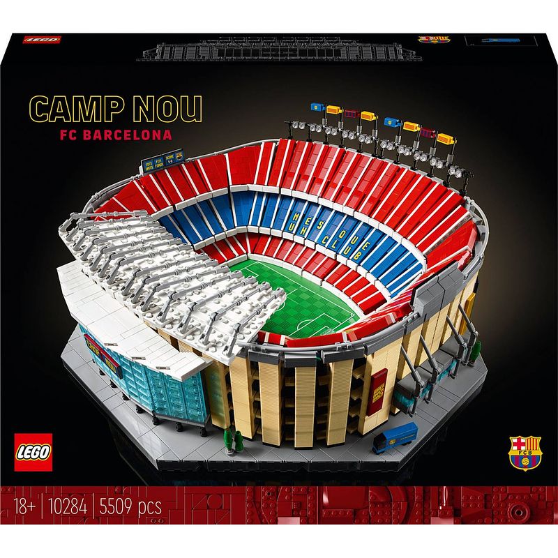Foto van Lego creator expert 10284 icons camp nou - fc barcelona