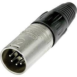 Foto van Neutrik nc5mx xlr-connector stekker, recht aantal polen: 5 zilver 1 stuk(s)