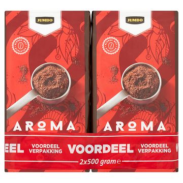 Foto van Jumbo filterkoffie aroma traditioneel 2 x 500g