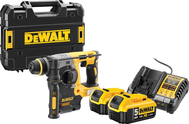 Foto van Dewalt dch273nt-xj 5,0 ah accu (2x) starterspakket