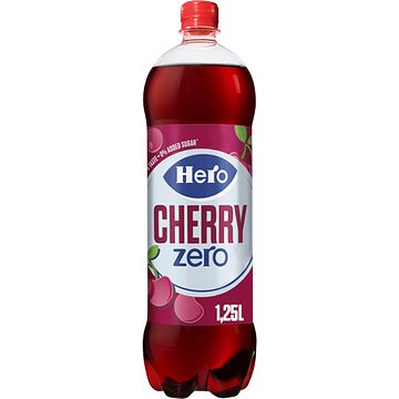 Foto van Hero cherry frisdrank zero 1, 25l bij jumbo