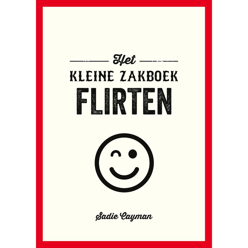 Foto van Rebo productions flirten - het kleine zakboek