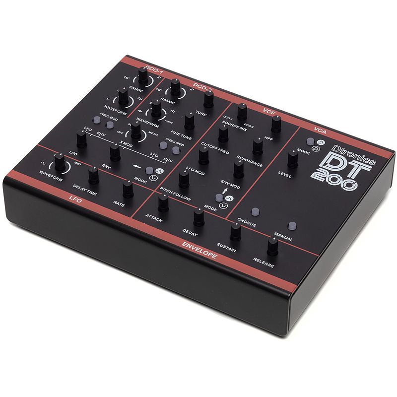 Foto van Dtronics dt-200 v3 controller voor roland mks-30, jx-3p en gr-700