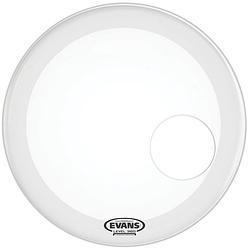 Foto van Evans bd18rgcw eq3 coated white 18 inch bassdrumvel